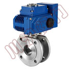 Electric ultra thin ball valve