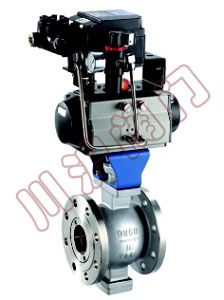 Pneumatic control ball valve